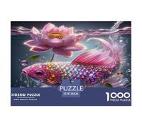Underwater World 1000 Pieces Jigsaws for Adults Fun, Challenging & Brainteasing Beautiful Home Decoration Art Colorful DIY Craft 38x26cm/1000pcs