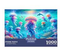 Underwater World 1000 Pieces Jigsaws for Adults Fun, Challenging & Brainteasing Birthday Gifts for Women And Man Art Colorful DIY Craft 38x26cm/1000pcs