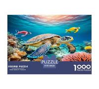 Underwater World 1000 Pieces Jigsaws for Adults Impossible Beautiful Home Decoration Art Colorful DIY Craft 38x26cm/1000pcs
