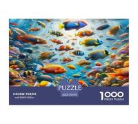 Underwater World 1000 Pieces Jigsaws for Adults Impossible Birthday Gifts for Women And Man Art Colorful DIY Craft 70x50cm/1000pcs