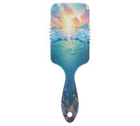 Underwater World at Dusk Hair Massage Brush, Anti Static Brush Hair, Comb Women