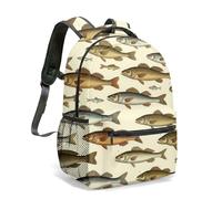 Underwater World Clownfish 40cm Rucksack Backpack Vibrant Tropical Sea Coral Reef Full Print Bookbag School Bag for Kids Teens (02)