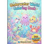 Underwater World Coloring Book