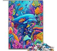 Underwater World Puzzles for Adults Teens 1000pc Puzzle, Staycation Kill Time Every Piece Is Unique - Challenging Family Fun Game (50x75cm)