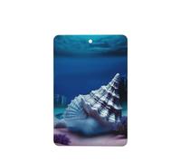Underwater World Shell Car Air Fresheners 6 Pcs, Funny Hanging Car Air Fresheners Cute Long Lasting Scented Mirror Hanging Decoration Ornaments Gift Interior Decor Accessories For Men Women