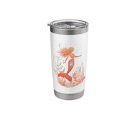 Underwater World with Corals - Mermaid Stainless Steel Insulated Tumbler