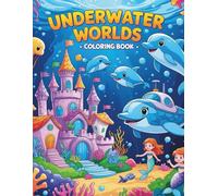 UNDERWATER WORLDS -COLORING BOOK