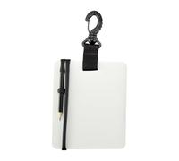 Underwater Writing Board - Diving Slate | Waterproof Tablet With Swivel Clip & Pen | Durable Diving Notepad For Snorkeling, Water Sports, Deep Sea Communication Title 2 - Hybrid Conversion Titl