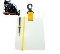 Underwater Writing Board - Durable Rotating Clip and Easy to Use Diving Writing Board Pen | Diving Tablet, Underwater Writing Tablet for Sports Nau
