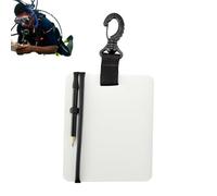 Underwater Writing Script - Waterproof Swivel Clip Diving Slate Board | Diving Book With Pencil For Water Sports Communication Tablet Snorkeling Workout Exploring