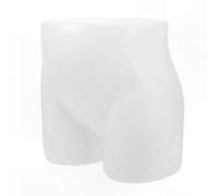 Underwear Display Mannequin compatible with Wrinkle-Free Presentation White 21.50X18.00X15.00CM