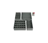 Underwear Drawer Organiser Divider - clothes drawer Organisers Bedroom storage boxes for Bras, Underwear, Socks, Ties, Baby cloths, wardrobe clothes