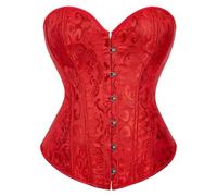 Underwear Enhance your dress with this waist cincher corset for weddings, formal occasions and everyday comfort for wedding dresses and body shaping, red, 4XL