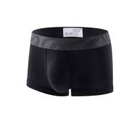 Underwear For Men,Mens Boxer Shorts,Everyday Comfort Men’s Large Pocket Four-Corner Breathing Sports Briefs for Daily Leisure and Casual Wear (Black, XL)