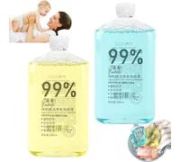 Underwear Laundry Detergent Liquid, 99% Period Panty Cleaner, Underwear Detergent Laundry Liquid, Stain Remover Detergent, Removing Blood Stains and Dirts, Removing Bad Smell (Blue+Yellow)