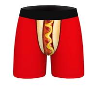 Underwear Men Xxl - Ppfine Briefs Leaves On Blur Background 'S Underwear Breathable Comfort Shorts Trunks Underpants S Xxl (Red, L)