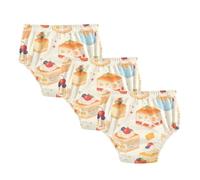 Underwear Potty Training Dessert Fruite Cake Cartoon Yellow Under