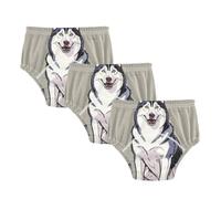 Underwear Potty Training Pants Cute Siberian Husky Underwear Briefs