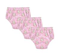 Underwear Potty Training Pants Merry Christmas Pink Christmas Tree