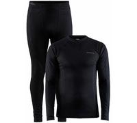 Craft Core Warm Long Sleeve Base Layer Set Black 2XL Men