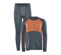 Underwear set Craft Core Wool Mix Bleu S