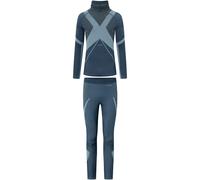Viking Fusion Long Sleeve Base Layer Set Blue 2XL Men