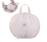 Underwear Storage Bag, Divided Slip Storage Bag for Travel, Portable Storage with Zip