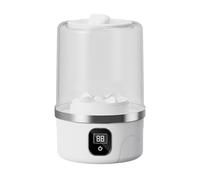 Underwear Washer Machine - Portable Washing Machine | Small Laundry Washer Machine, Rechargeable Baby Clothes Cleaning Appliance for Towels Delicates Socks Ytp366 (White, 12.5x12.5x20cm)