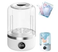 Underwear Washer, Portable Rechargeable Mini Washing Machine for Underwear, Portable Washing Machine, Cordless Small Laundry Machine with 2 Cleaning modes for Travel, Camping, RV & Dorms