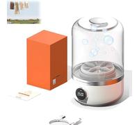 Underwear Washer, Portable Rechargeable Mini Washing Machine for Underwear, Wireless Portable Laundry Cup, Two Cleaning Modes, for Travel, Camping, RV & Dorms (1Pcs)