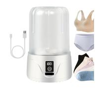 Underwear Washer - Travel Washing Machine Small Clothes Washer | Rechargeable Camping Supplies with Adjustable Cleaning Modes, Travel Accessories