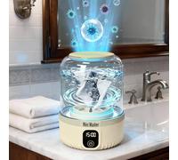 Underwear Washing Machine,2025 Upgrade Mini Washer Deeply Cleans Small Laundry Items, Socks, Underwear, Baby Clothes,Portable Washing Machine is Suitable for, Apartments, Hotels, Travel