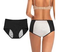Underwear Women 40 To 150KG Plus Size L To 8XL Physiological Pants Leak Proof Before And After Underwear For Women Bikini Lace Underwear Women Cotton Cycle Shorts For Women Uk (Black, XXXXXXL)