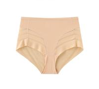 Underwear Women Cotton Knickers For Women Plus Size Womens Tummy Control Knickers No Show Knickers For Women Ladies High Rise Knickers High Leg Knickers High Waist Underwear Beige