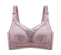 Underwear Women Thin Large Bust Small Bra Light Bra No Steel Ring Large Size Full Cup Gathered Breast Holding lengerie Sexy