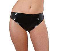 Underwear Women's Black Latex Without Seams S