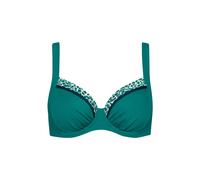Underwired bikini top for women Lisca Utila Vert 40G