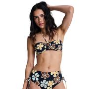 Roxy Nostalgic Feel Uw Bra Bandeau - Women Black Underwired Bikini Top