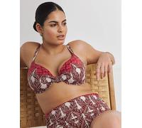 Underwired Bikini Top Ikat Print 40C
