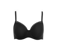 Lisca INES 20283-02 Women's Black Cotton Padded Underwired Full Cup Bra 36C