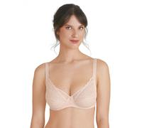 Underwired Bra Lovely Lotus by Felina 205225 Size 34-46 B-G in peach, black