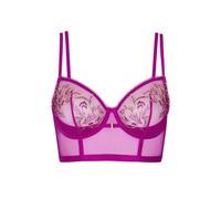 Underwired bustier bra for women Lisca Jive Violet 95B