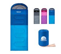 Underwood Aggregator Sleeping Bags for Adult and Kids - Ultralight 3 Season Compact Camping Sleeping Bag for Girls, Boys, Lightweight & Waterproof Backpacking Sleeping Bags for Hiking Outdoor Travel