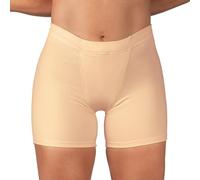 Underworks Vulvar Varicosity and Prolapse Support Boy-Leg Brief with Groin Compression Bands - 523, Beige, L