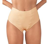 Underworks Vulvar Varicosity and Prolapse Support Brief with Groin Compression Bands - 521, Beige, L