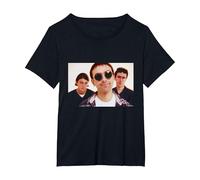 Underworld Born Slippy Electronic Music by Andy Willsher T-Shirt, Women's Plus, Black, 1X