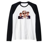 Underworld Electronic Music Born Slippy by Andy Willsher Raglan Baseball Tee