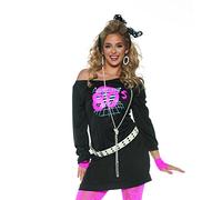 UNDERWRAPS Awesome 80's Women's Tunic Costume M