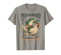 Undiagnosed But Everyone Knows Frog Chicken Mental Health T-Shirt