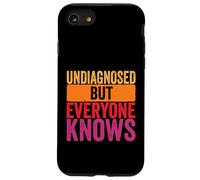 Undiagnosed but everyone knows humor men women retro Case for iPhone SE (2020) / 7/8